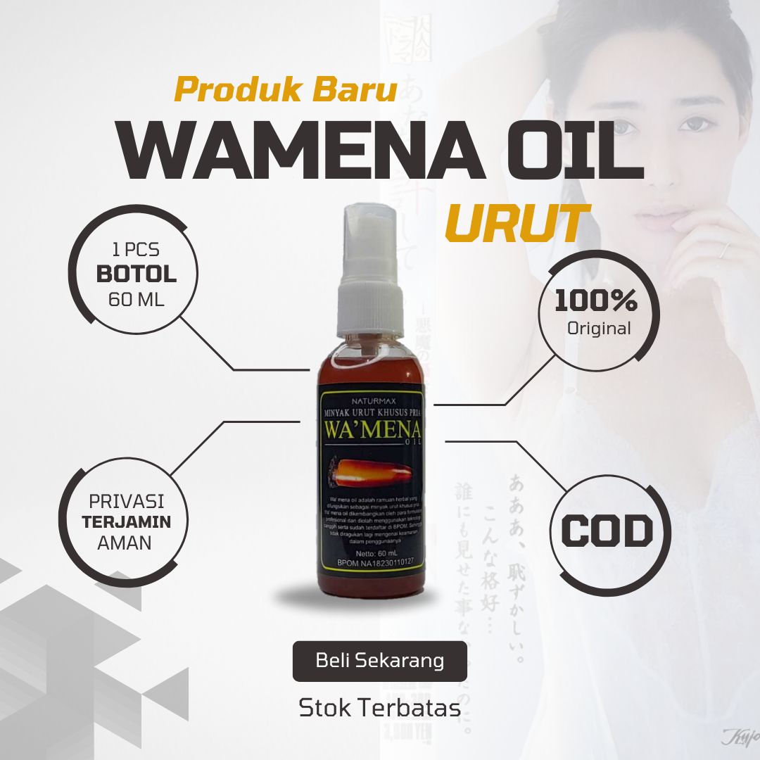 Minyak Wamena Asli Papua - Minyak Urut Tradisional Vitalitas Pria Dewasa